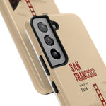 San Francisco Golden Gate Tough Phone Case – 2026 World Cup Retro Travel Design