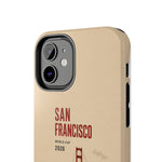 San Francisco Golden Gate Tough Phone Case – 2026 World Cup Retro Travel Design