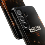 Houston Skyline Tough Phone Case — World Cup 2026 Night Cityscape