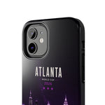 Atlanta Skyline Tough Phone Case — World Cup 2026 Purple Cityscape