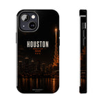 Houston Skyline Tough Phone Case — World Cup 2026 Night Cityscape