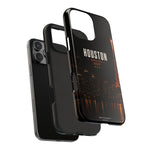 Houston Skyline Tough Phone Case — World Cup 2026 Night Cityscape