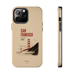 San Francisco Golden Gate Tough Phone Case – 2026 World Cup Retro Travel Design