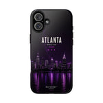 Atlanta Skyline Tough Phone Case — World Cup 2026 Purple Cityscape