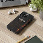 Houston Skyline Tough Phone Case — World Cup 2026 Night Cityscape