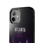 Atlanta Skyline Tough Phone Case — World Cup 2026 Purple Cityscape