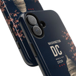 Washington DC 2026 World Cup Tough Phone Case — US Capitol Cherry Blossom Protective Cover