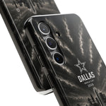 Dallas World Cup 2026 Tough Phone Case – Black City Skyline with Star Logo