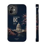 Washington DC 2026 World Cup Tough Phone Case — US Capitol Cherry Blossom Protective Cover