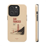 San Francisco Golden Gate Tough Phone Case – 2026 World Cup Retro Travel Design