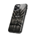 Dallas World Cup 2026 Tough Phone Case – Black City Skyline with Star Logo