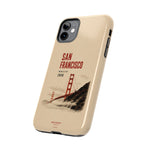 San Francisco Golden Gate Tough Phone Case – 2026 World Cup Retro Travel Design