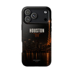 Houston Skyline Tough Phone Case — World Cup 2026 Night Cityscape
