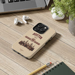 Boston Skyline Tough Phone Case — Vintage Cityscape, 'Boston 2026' Protective Phone Cover