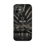 Dallas World Cup 2026 Tough Phone Case – Black City Skyline with Star Logo