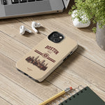 Boston Skyline Tough Phone Case — Vintage Cityscape, 'Boston 2026' Protective Phone Cover