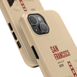 San Francisco Golden Gate Tough Phone Case – 2026 World Cup Retro Travel Design