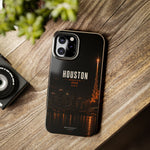 Houston Skyline Tough Phone Case — World Cup 2026 Night Cityscape