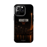Houston Skyline Tough Phone Case — World Cup 2026 Night Cityscape