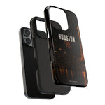 Houston Skyline Tough Phone Case — World Cup 2026 Night Cityscape