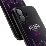 Atlanta Skyline Tough Phone Case — World Cup 2026 Purple Cityscape