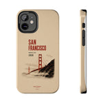 San Francisco Golden Gate Tough Phone Case – 2026 World Cup Retro Travel Design