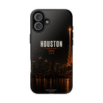 Houston Skyline Tough Phone Case — World Cup 2026 Night Cityscape