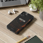 Houston Skyline Tough Phone Case — World Cup 2026 Night Cityscape