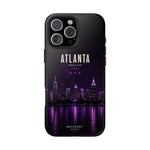 Atlanta Skyline Tough Phone Case — World Cup 2026 Purple Cityscape
