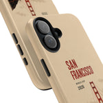 San Francisco Golden Gate Tough Phone Case – 2026 World Cup Retro Travel Design