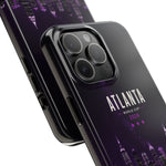 Atlanta Skyline Tough Phone Case — World Cup 2026 Purple Cityscape