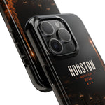 Houston Skyline Tough Phone Case — World Cup 2026 Night Cityscape