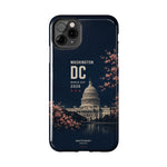 Washington DC 2026 World Cup Tough Phone Case — US Capitol Cherry Blossom Protective Cover