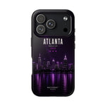 Atlanta Skyline Tough Phone Case — World Cup 2026 Purple Cityscape