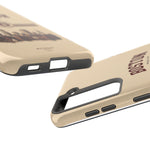Boston Skyline Tough Phone Case — Vintage Cityscape, 'Boston 2026' Protective Phone Cover
