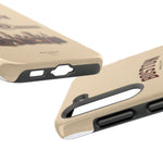 Boston Skyline Tough Phone Case — Vintage Cityscape, 'Boston 2026' Protective Phone Cover
