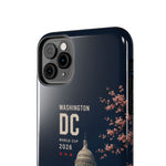 Washington DC 2026 World Cup Tough Phone Case — US Capitol Cherry Blossom Protective Cover