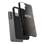 Houston Skyline Tough Phone Case — World Cup 2026 Night Cityscape