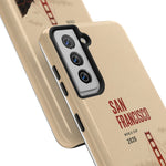 San Francisco Golden Gate Tough Phone Case – 2026 World Cup Retro Travel Design
