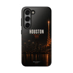 Houston Skyline Tough Phone Case — World Cup 2026 Night Cityscape