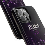 Atlanta Skyline Tough Phone Case — World Cup 2026 Purple Cityscape