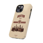 Boston Skyline Tough Phone Case — Vintage Cityscape, 'Boston 2026' Protective Phone Cover