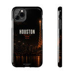 Houston Skyline Tough Phone Case — World Cup 2026 Night Cityscape