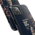 Washington DC 2026 World Cup Tough Phone Case — US Capitol Cherry Blossom Protective Cover