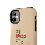 San Francisco Golden Gate Tough Phone Case – 2026 World Cup Retro Travel Design