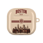 Boston Skyline AirPod Case — Vintage Cityscape Earbud Cover (2026)