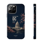 Washington DC 2026 World Cup Tough Phone Case — US Capitol Cherry Blossom Protective Cover