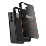 Houston Skyline Tough Phone Case — World Cup 2026 Night Cityscape