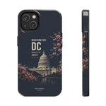 Washington DC 2026 World Cup Tough Phone Case — US Capitol Cherry Blossom Protective Cover