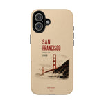 San Francisco Golden Gate Tough Phone Case – 2026 World Cup Retro Travel Design